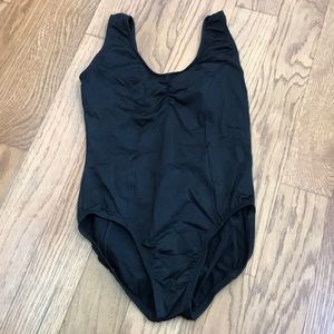 Simple, Black Swimsuit